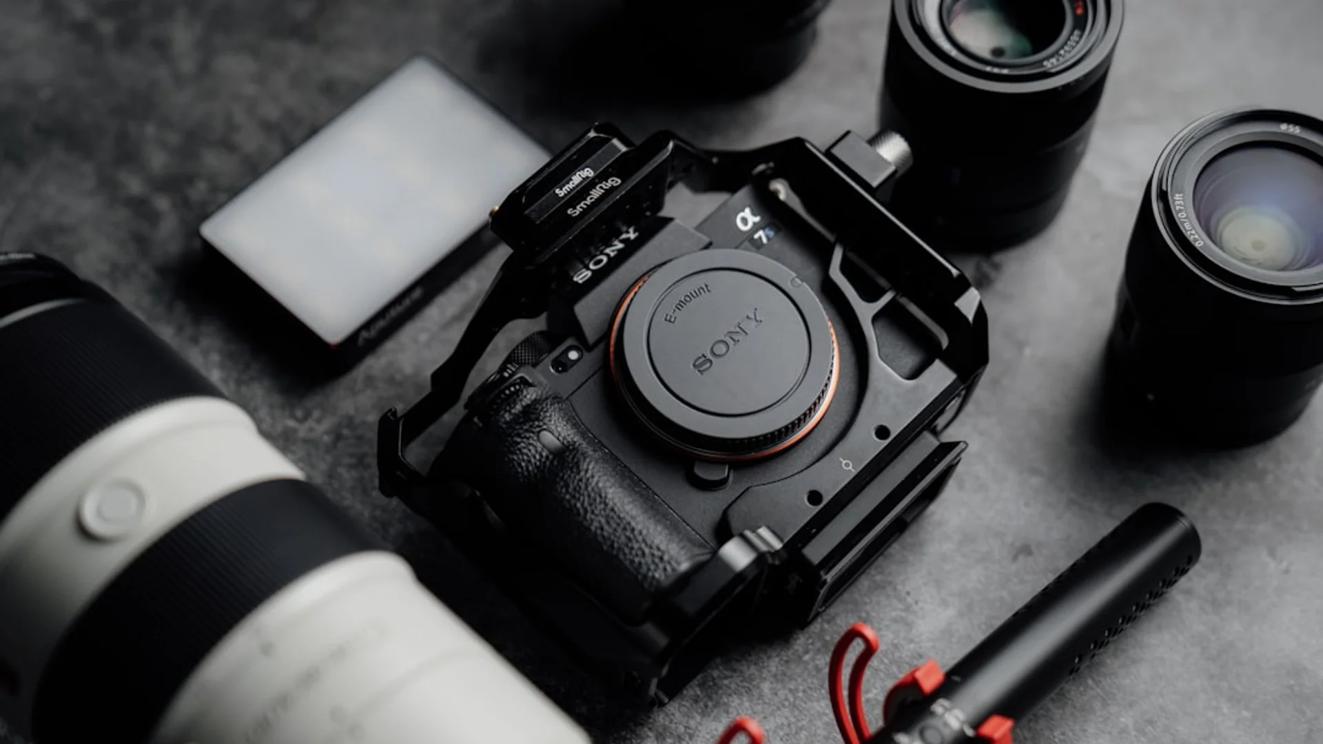 Content creator workspace